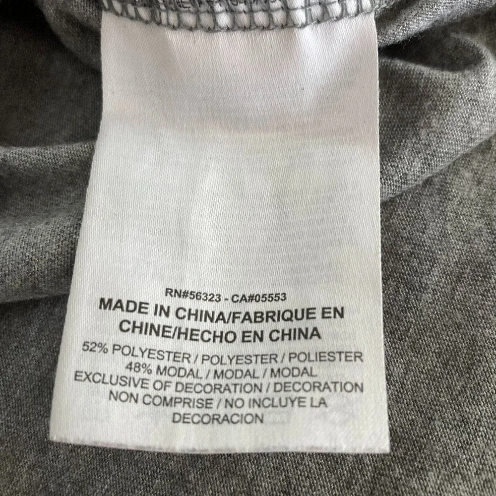 Nike T-Shirt Womens Sz M Gray Long‎ Sleeve Pullover Knit Lightweight